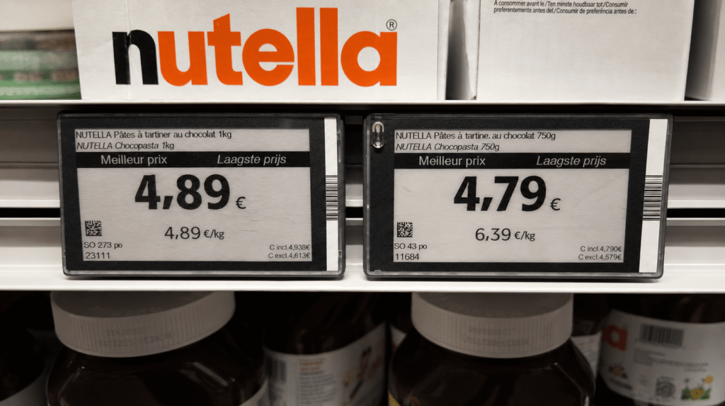 The real price of Nutella