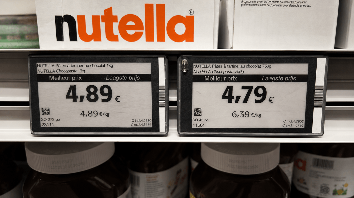 The real price of Nutella